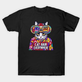 Cat hair everywhere T-Shirt